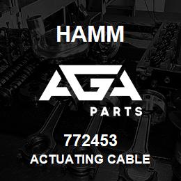 772453 Hamm ACTUATING CABLE | AGA Parts