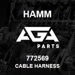 772569 Hamm CABLE HARNESS | AGA Parts