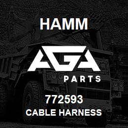 772593 Hamm CABLE HARNESS | AGA Parts