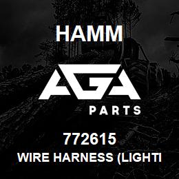 772615 Hamm WIRE HARNESS (LIGHTING) | AGA Parts