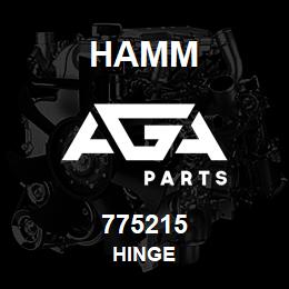 775215 Hamm HINGE | AGA Parts