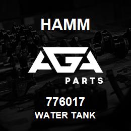 776017 Hamm WATER TANK | AGA Parts