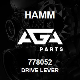 778052 Hamm DRIVE LEVER | AGA Parts