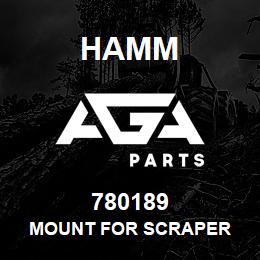 780189 Hamm MOUNT FOR SCRAPER | AGA Parts