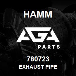 780723 Hamm EXHAUST PIPE | AGA Parts