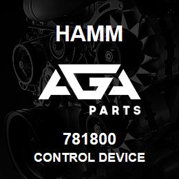 781800 Hamm CONTROL DEVICE | AGA Parts