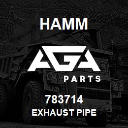 783714 Hamm EXHAUST PIPE | AGA Parts