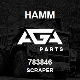 783846 Hamm SCRAPER | AGA Parts