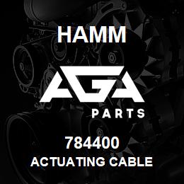 784400 Hamm ACTUATING CABLE | AGA Parts