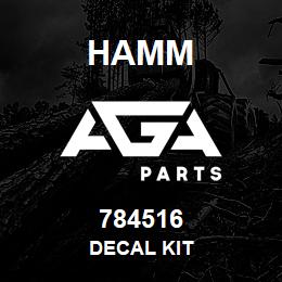 784516 Hamm DECAL KIT | AGA Parts