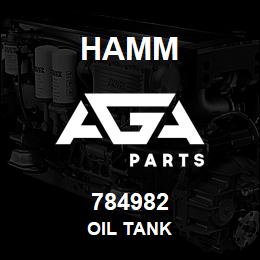 784982 Hamm OIL TANK | AGA Parts