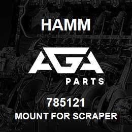 785121 Hamm MOUNT FOR SCRAPER | AGA Parts