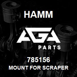 785156 Hamm MOUNT FOR SCRAPER | AGA Parts