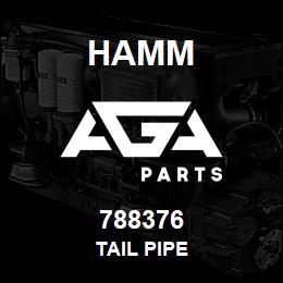 788376 Hamm TAIL PIPE | AGA Parts