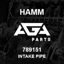 789151 Hamm INTAKE PIPE | AGA Parts