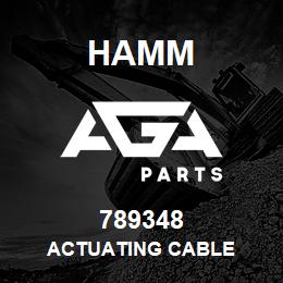 789348 Hamm ACTUATING CABLE | AGA Parts