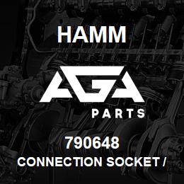 790648 Hamm CONNECTION SOCKET / PIPE | AGA Parts