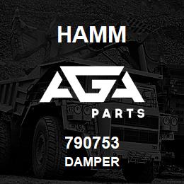 790753 Hamm DAMPER | AGA Parts