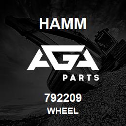 792209 Hamm WHEEL | AGA Parts