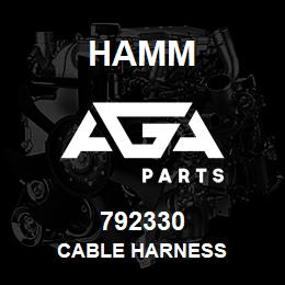 792330 Hamm CABLE HARNESS | AGA Parts