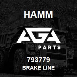 793779 Hamm BRAKE LINE | AGA Parts