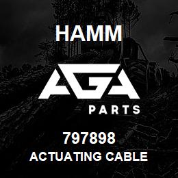 797898 Hamm ACTUATING CABLE | AGA Parts