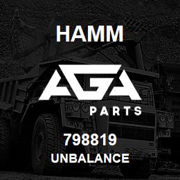 798819 Hamm UNBALANCE | AGA Parts