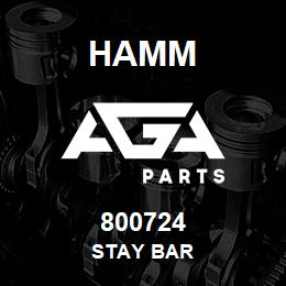 800724 Hamm STAY BAR | AGA Parts