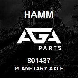 801437 Hamm PLANETARY AXLE | AGA Parts