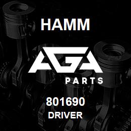 801690 Hamm DRIVER | AGA Parts