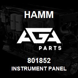 801852 Hamm INSTRUMENT PANEL | AGA Parts