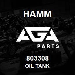 803308 Hamm OIL TANK | AGA Parts