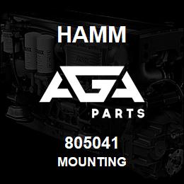 805041 Hamm MOUNTING | AGA Parts