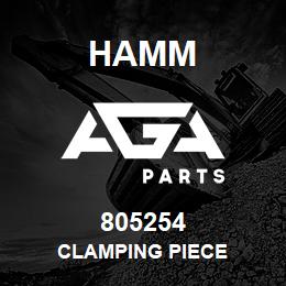 805254 Hamm CLAMPING PIECE | AGA Parts