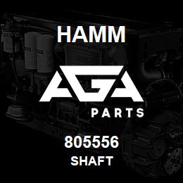 805556 Hamm SHAFT | AGA Parts