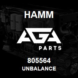 805564 Hamm UNBALANCE | AGA Parts