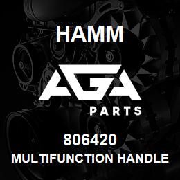 806420 Hamm MULTIFUNCTION HANDLE | AGA Parts