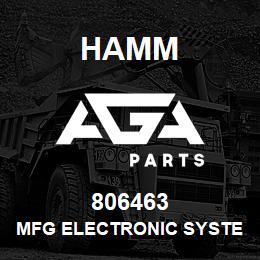 806463 Hamm MFG ELECTRONIC SYSTEM | AGA Parts