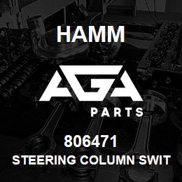 806471 Hamm STEERING COLUMN SWITCH | AGA Parts