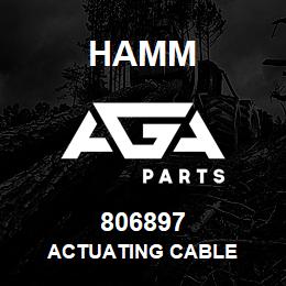 806897 Hamm ACTUATING CABLE | AGA Parts