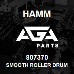 807370 Hamm SMOOTH ROLLER DRUM | AGA Parts