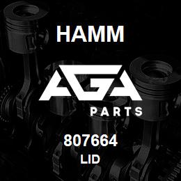 807664 Hamm LID | AGA Parts