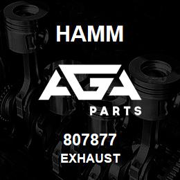 807877 Hamm EXHAUST | AGA Parts