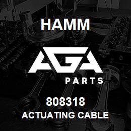 808318 Hamm ACTUATING CABLE | AGA Parts