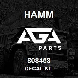 808458 Hamm DECAL KIT | AGA Parts