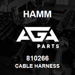 810266 Hamm CABLE HARNESS | AGA Parts