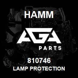 810746 Hamm LAMP PROTECTION | AGA Parts