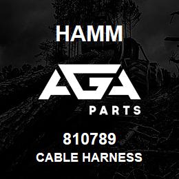 810789 Hamm CABLE HARNESS | AGA Parts