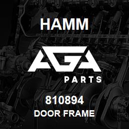 810894 Hamm DOOR FRAME | AGA Parts