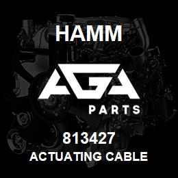 813427 Hamm ACTUATING CABLE | AGA Parts